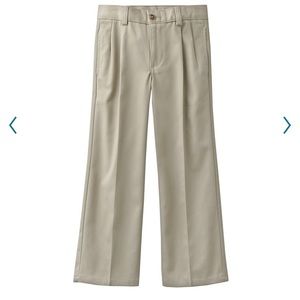 Boys Chaps Pleated Twill School Uniform Pants